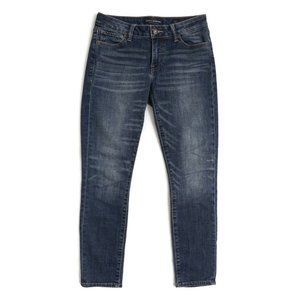 Lucky Brand Womens Lolita Crop Jeans Blue Stretch